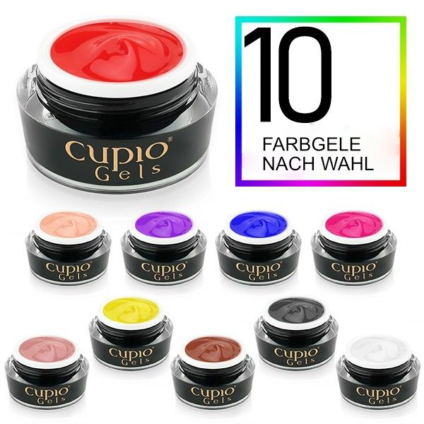 Cupio Kit Set 10 Color Gele nach Wahl