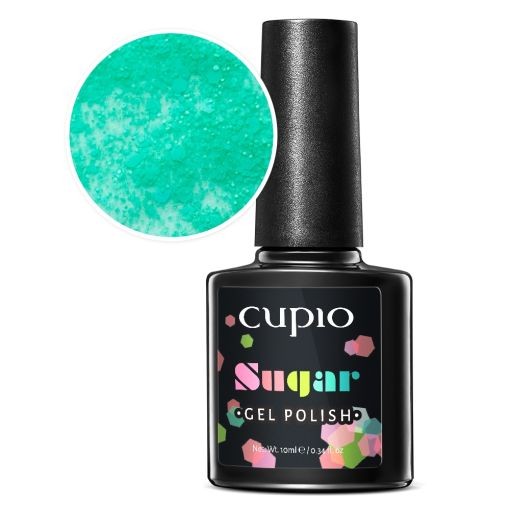 Oja semipermanenta Cupio Sugar Collection - Sweet Turquoise 10ml