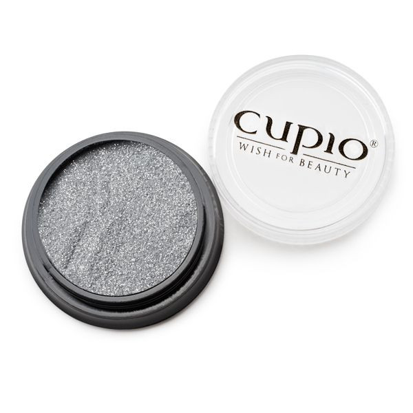 Cupio Premium Extra Fein Glitzer Silver