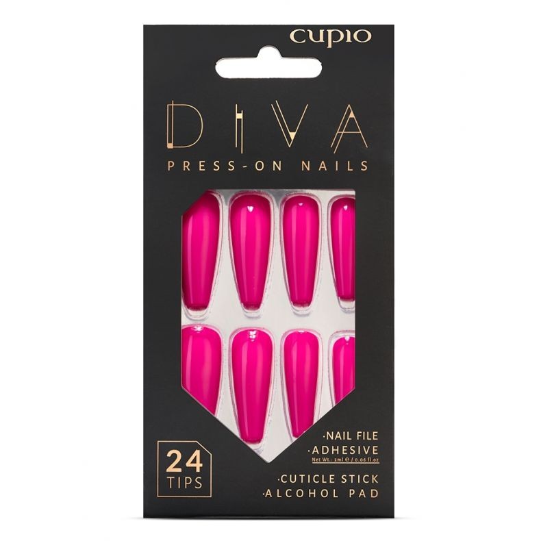 Cupio Diva Kunstnägel Press On Set - Party Pink