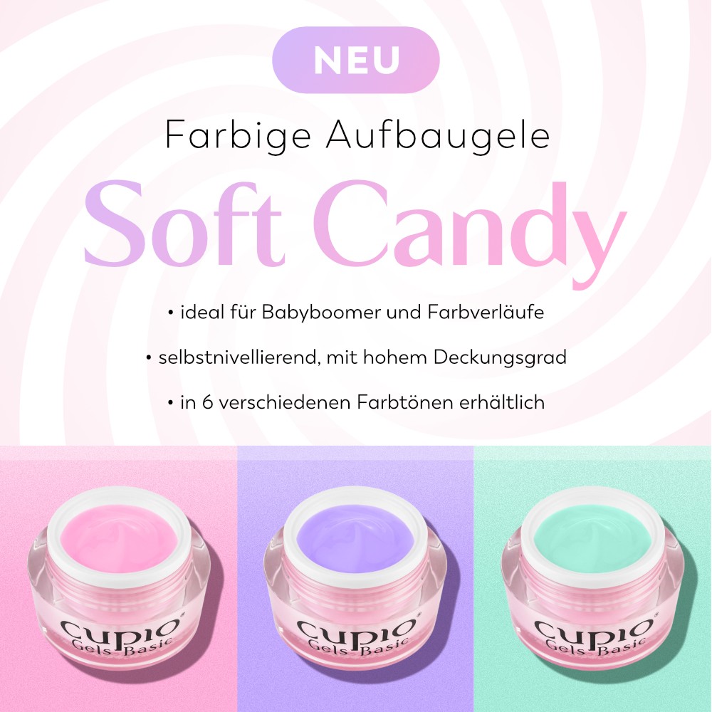 Cupio Gel Basic Soft Candy 5er Set