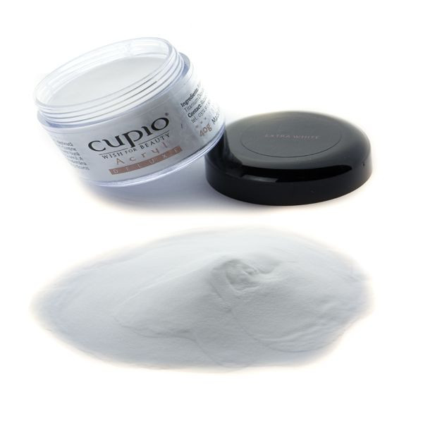 Cupio Acryl Puder Extra White 40 g