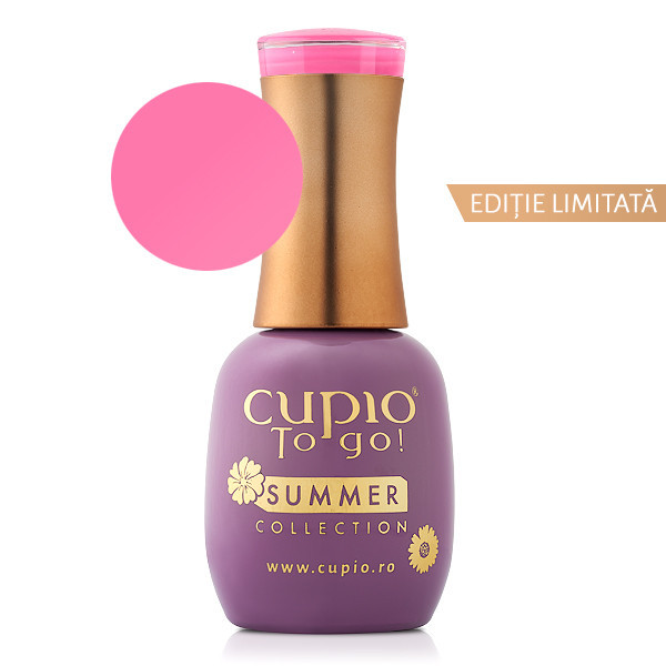 Cupio Gellack Summer Collection Frisky Pink 15 ml