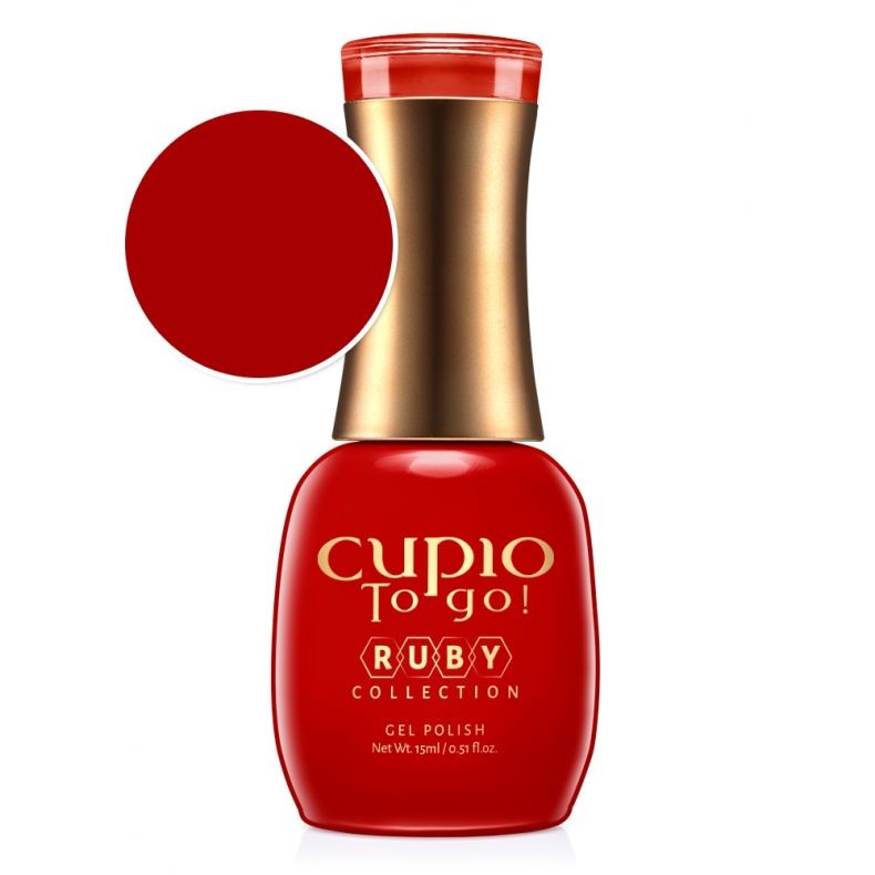 Oja semipermanenta Ruby Collection Hot Red
